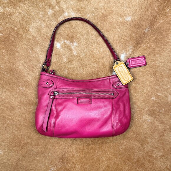Coach Pink Shoulder Bag - Picture 1 of 6